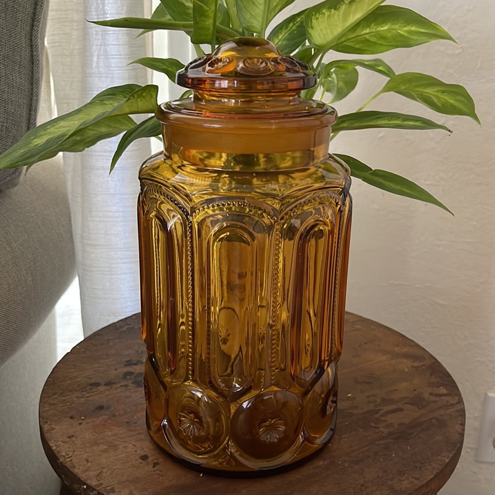 COPY - Vintage glass canister